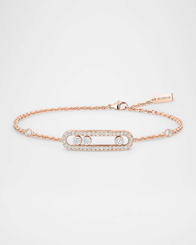 BABY MOVE PAVE DIAMOND BRACELET